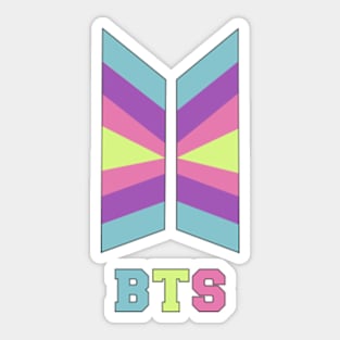 BTS logo design Sticker